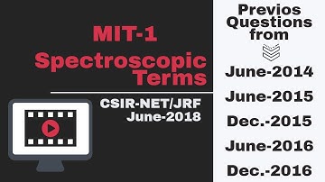 Spectroscopic Terms | All Previous Questions of CSIR-NET/JRF | Online Physics |