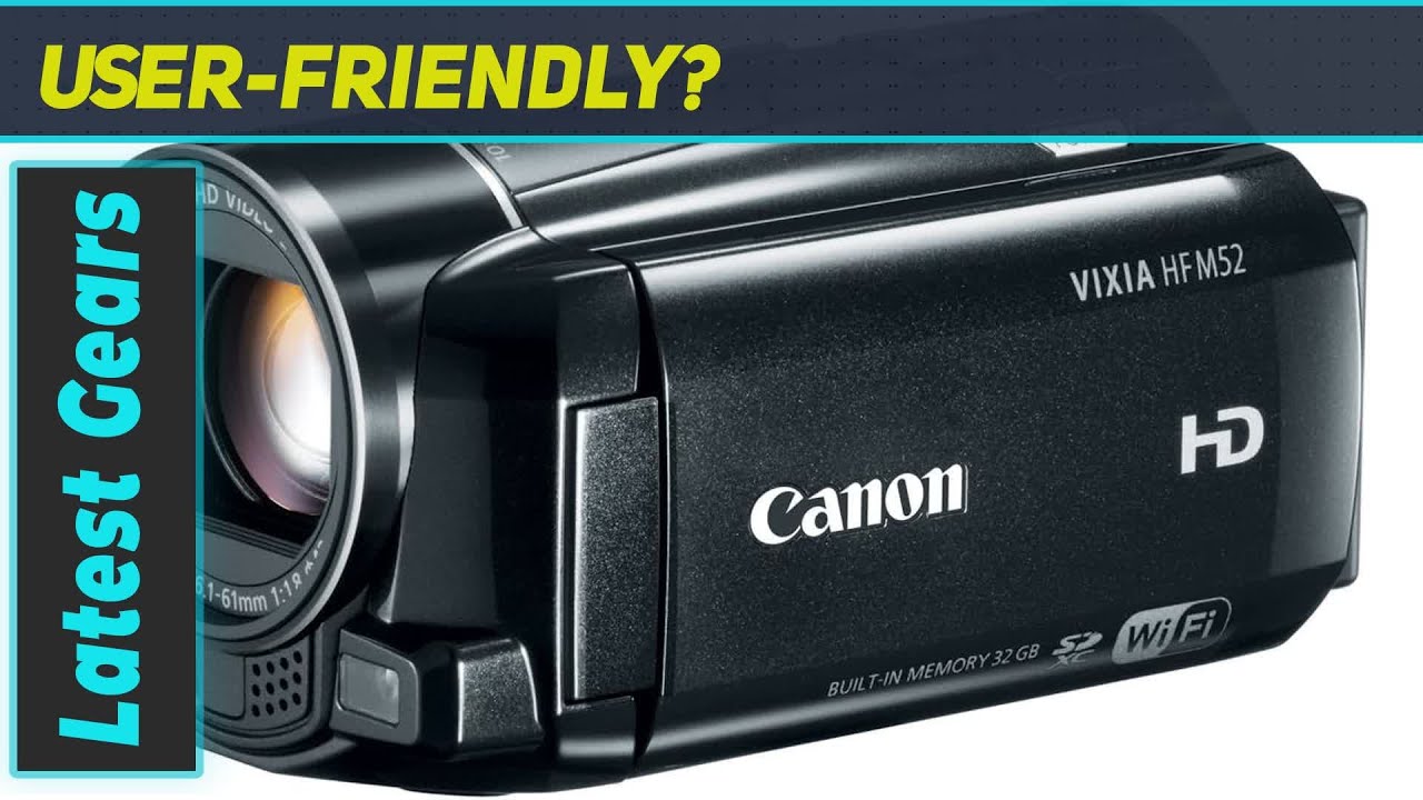 Unveiling the Canon VIXIA HF M52: A Compact Powerhouse! - YouTube