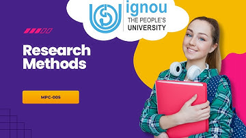 IGNOU MAPC 1st Year | MPC-005 Research Methods in Psychology | Full Syllabus Overview