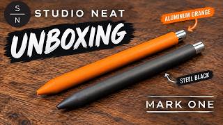 Unboxing - Studio Neat Mark One Aluminum and Steel Click Pens