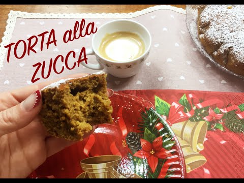 TORTA alla ZUCCA | VEGANA e SENZA LIEVITO | MyKitchenLab #1