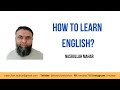 How To Learn And Improve English انگریزی کیسے سیکھیں Urdu Nasrullah Mahar 