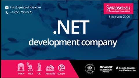 .NET development company - SynapseIndia