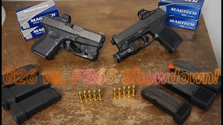 Sig P365 vs Glock 26 – Concealed Carry Showdown! #gunreview #edc #trending