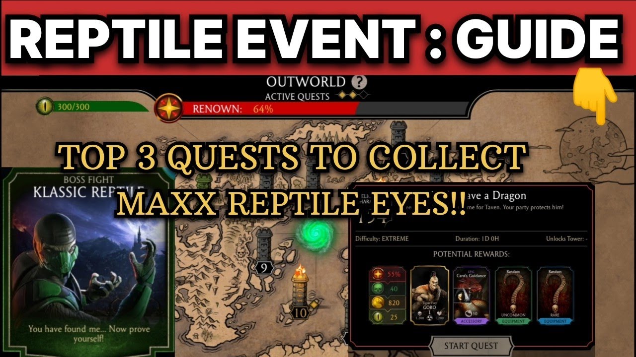 Reptile event guide | mk mobile klassic reptile event - YouTube