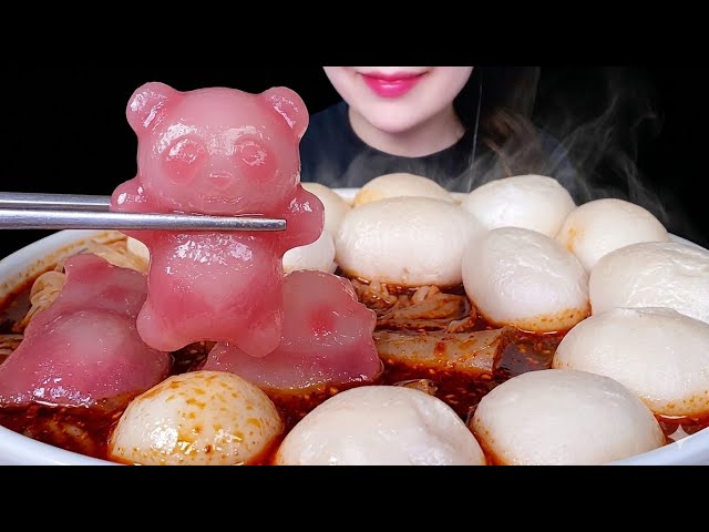 배고플 땐 마라탕 먹방 ! 쫄깃 말랑 폭신 ☁ 타마후 듬뿍 넣은 마라탕 먹방 ASMR 노토킹 리얼사운드 먹방 브이로그 뉴진면, 옥수수면 먹방 레전드