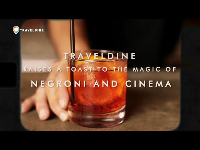 Raising a toast to the magic of negroni and cinema!