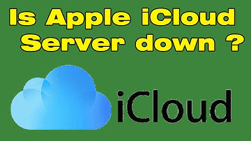 Is Apple iCloud server down? icloud encountered an error while trying to connect to the server?