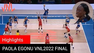 Highlights อีโกนู นักวอลเลย์บอลทีมชาติอิตาลี รอบไฟนอล เนชั่นลีก2022