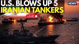 US IRAN WAR LATEST NEWS LIVE: US Strikes Back: 5 Iranian Tankers Hit After Alleged Warship Attacks