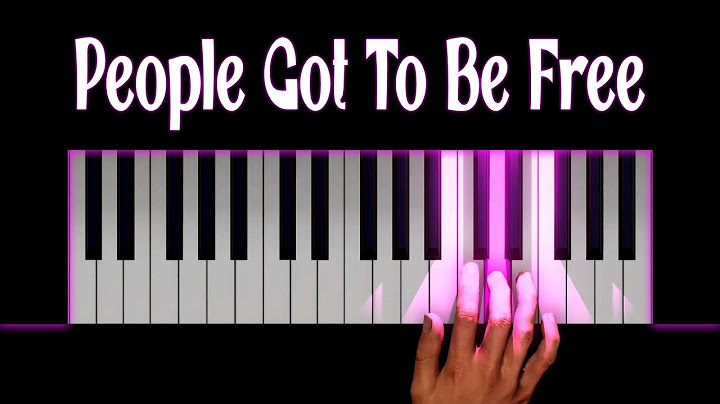 People Got to Be Free Piano version - Piano performance video thumbnail
