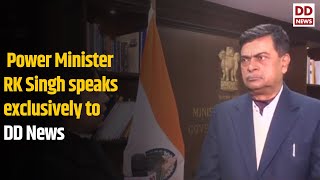 Power Minister RK Singh speaks exclusively to DD News post interim budget