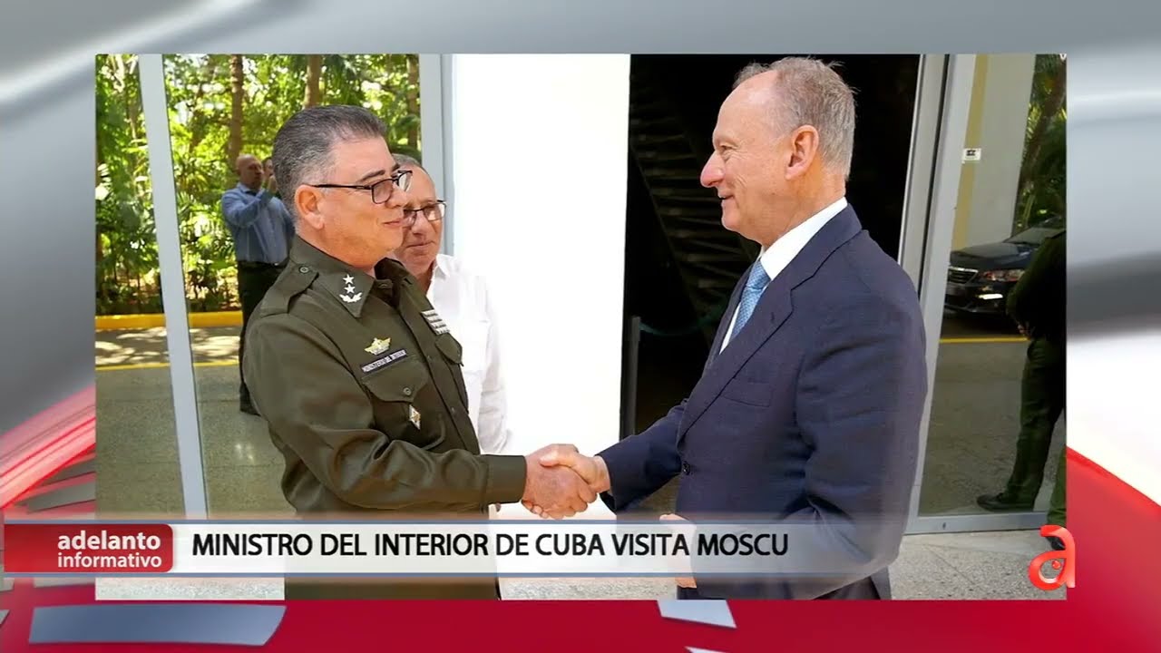 americateve | Lo nunca visto desde la caída de la URSS: Ministro del Interior de Cuba visita Moscú