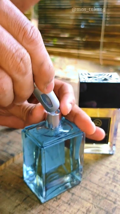 #mastukang #botol #parfum kecil dan #unik yang bisa dicas pakai parfum yang besar