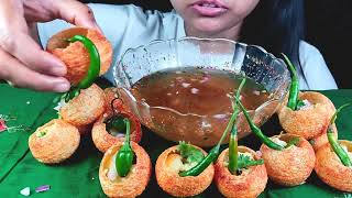 Y Panipuri Eating Sound Panipuri
