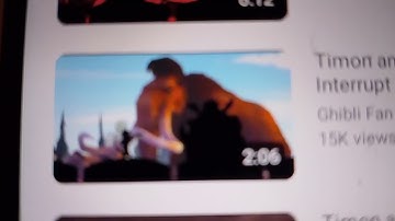 Timon and Pumbaa Interrupt 1 Ice Age