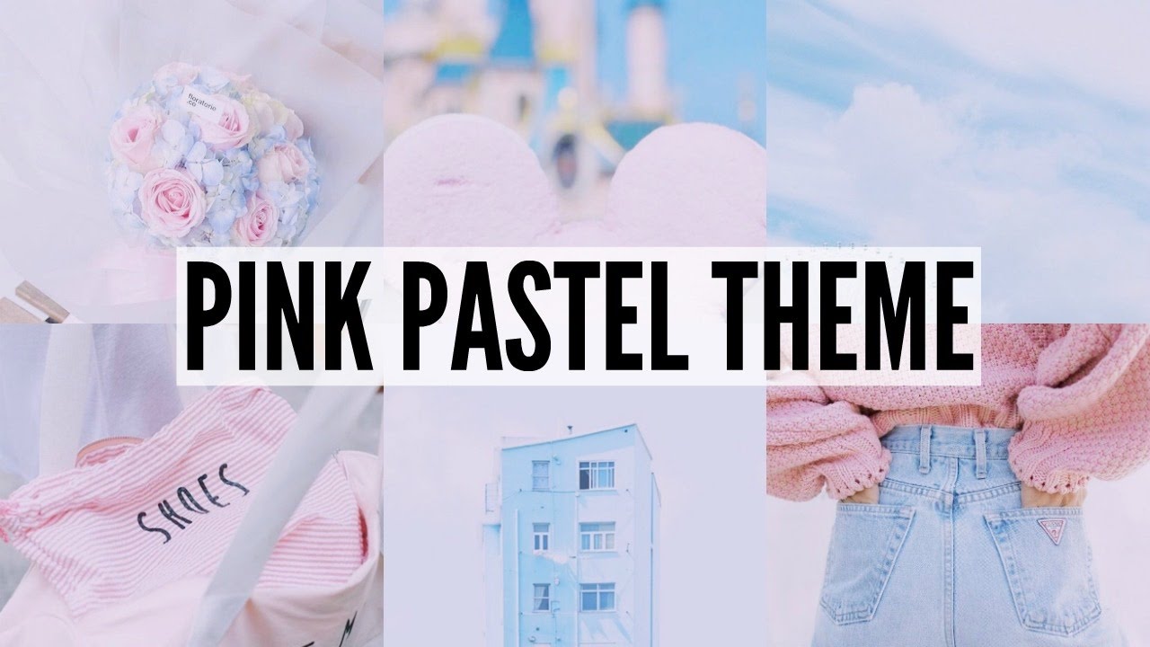 Instagram Feed Pink Pastel Theme Vsco Tutorial Youtube