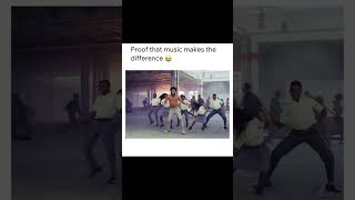 Music does make a difference 🤣