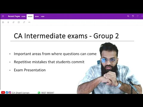 CA Intermediate Group 2 - focus areas | mistakes to avoid | tips ...
