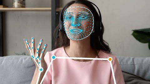 AI Face Mesh and Human Pose Detection with Python and Mediapipe