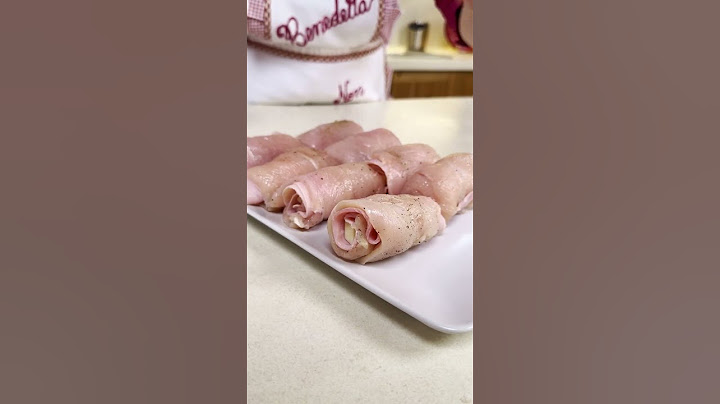 INVOLTINI DI POLLO IN FRIGGITRICE AD ARIA Ricetta Facile - Fatto in Casa da Benedetta #shorts
