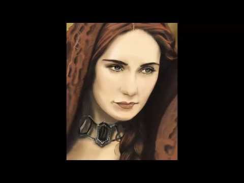 Game Of Thrones - Melisandre The Red Witch - [Carice Van Houten] Speed paint By Yue