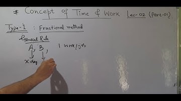 Concept of Time and Work Lec-01 (Part-01) (In Kashmiri Language) JKSSB/VLW/Class-IV