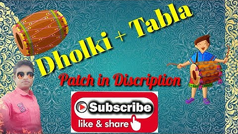 Dholki + Tabla patch // Mobile octapad// Drum Machine