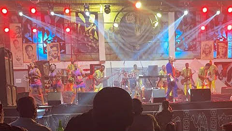 FEMI KUTI PERFORMING LIVE AT FELA’S SHRINE LAGOS NIGERIA