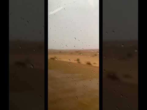 قطرات المطر