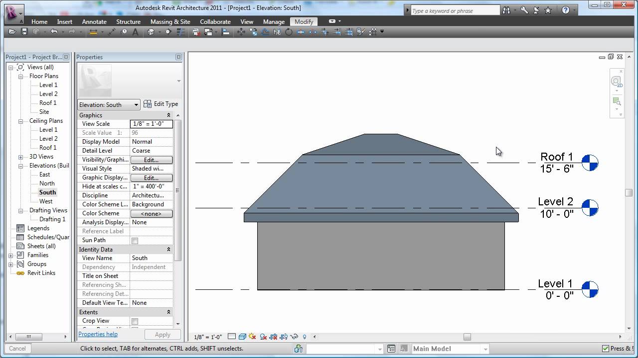 cadclip - revit 2011 roof basics 06 mansard - youtube