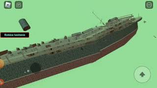The wreck of the RMS Lusitania / Roblox