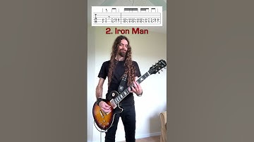 Thumbnail of 5 BLACK SABBATH Riffs with Tabs  #guitar