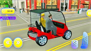 Smart Car Taxi Mall Driving Simulator Game : Taxi games | Smart Car Racing | Car Taxi 3D Racing screenshot 1