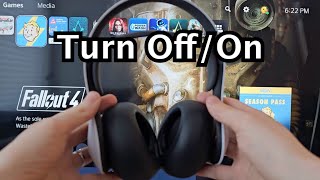 PULSE Elite Wireless Headset - How to Turn Off / On!