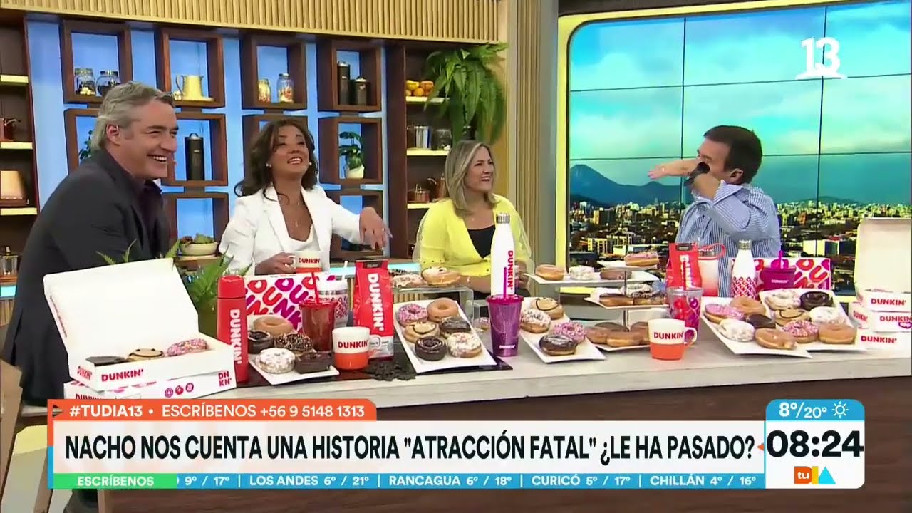 Nacho Gutiérrez cuenta su anécdota de "atracción fatal". Tu Día, Canal 13