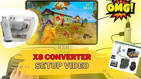 🔥 X8 Converter Setup Video for Free Fire | Mobile PC Setup Video  🔥