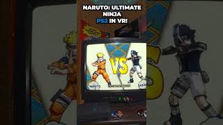 Naruto: Ultimate Ninja PS2 In VR! 😱 | EmuVR #shorts