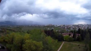 Rainy Time Lapse, Sofia/Vitosha