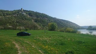 Поездка в село Лядова: Скальный монастырь, берег Днестра, поход в гроты