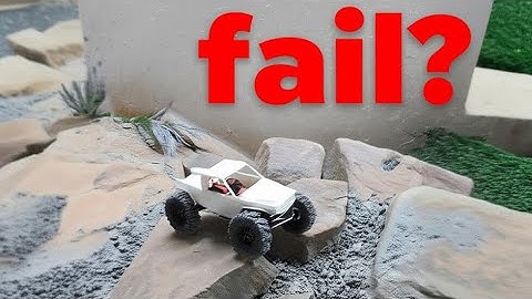 SCX24 new build on the rocks