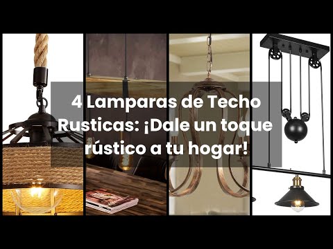 Lamparas de techo