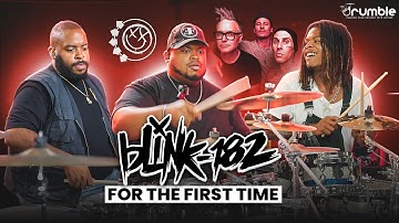 Drummers Hear BLINK-182 For The First Time