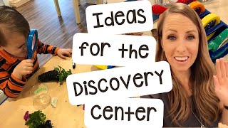 Ideas for the Discovery Science Center for Preschool, Pre-k, and Kindergarten