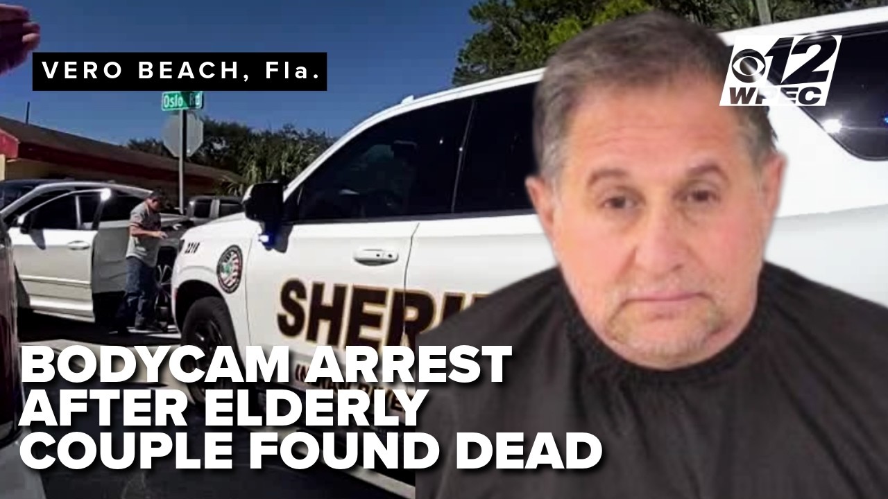 Deputies corner fleeing suspect in bodycam video following discovery of two victims