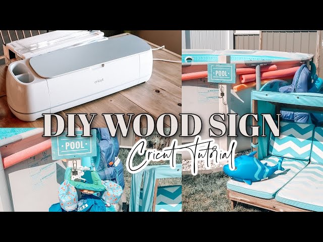 How to Make Wood Signs with your Cricut Machine – Daydream Into Reality