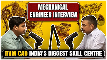 CAD Design Interview for Mechanical Engineers at RVM CAD | Faridabad, Pune & Ahmedabad