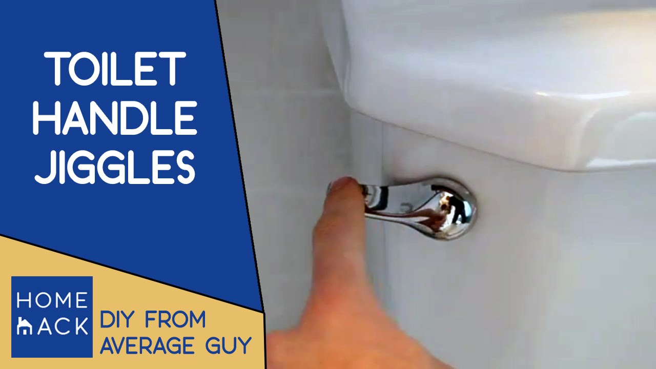 Toilet handle loose  Fix for loose toilet handle