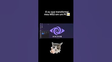 E eu que transformei meu celular num PC😅😶‍🌫️#xodo #linux#androide #androide #smartphone #m52