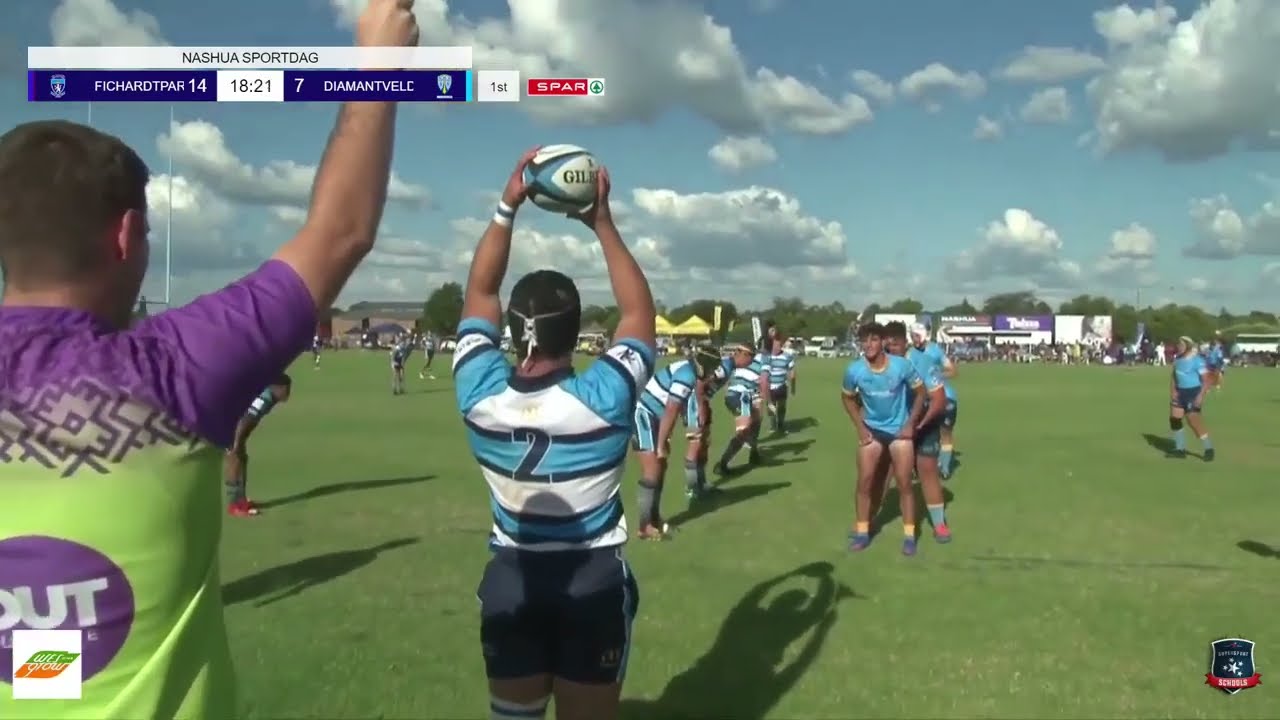 Hoerskool Fichardpark vs  Hoerskool Diamandveld | Highlights | U19A | Nashua Sportdag | 4 March 2023